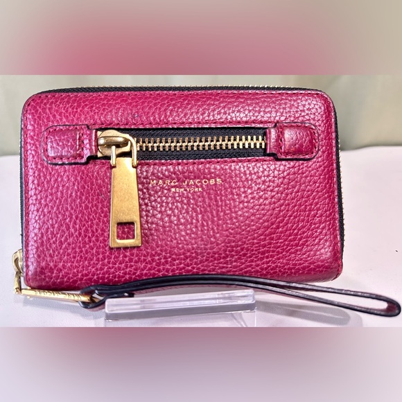 MARC JACOBS Gothan City Continental Leather Bifold Wallet Perfect Conditions. - Picture 4 of 16